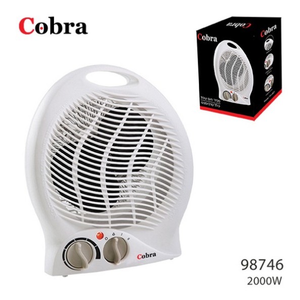 מפזר חום עומד COBRA ATL-501 2000W לבן