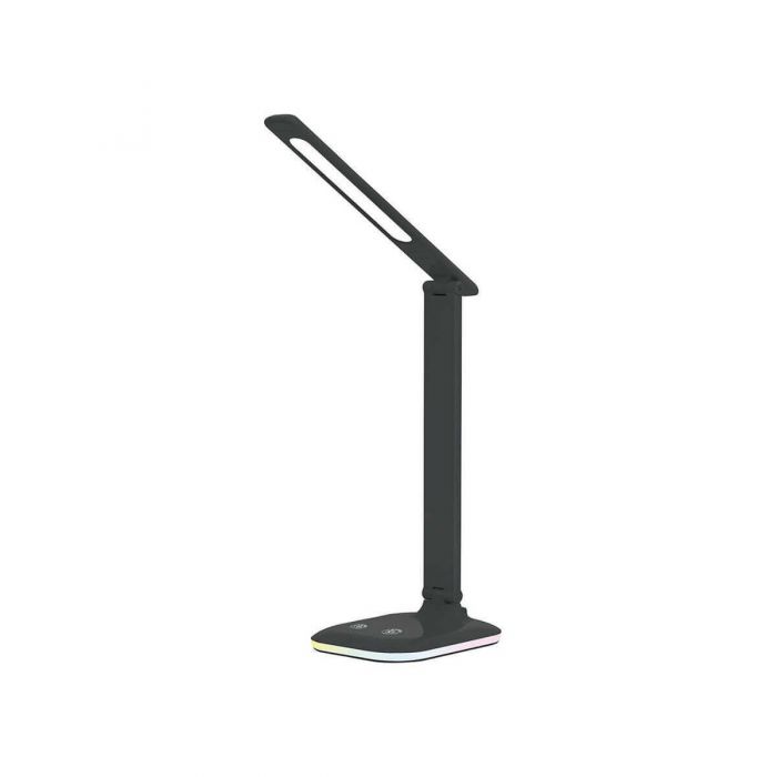 מנורת שולחן 8W VITO שחור+DIM+CCT+RGB