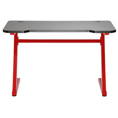 שולחן גיימינג מקצועי דגם GMD02-1 מבית LUMI בצבע אדום
