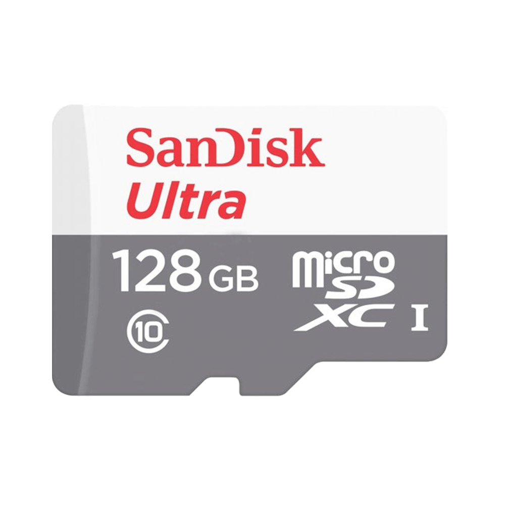 כרטיס זיכרון SanDisk Ultra MicroSD SDSQUNS 128GB