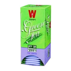 תה ירוק ויסוצקי עם יסמין בקופסא 1.5 גרם 25 יח'