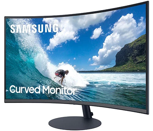 מסך מחשב קעור Samsung C24T550FDM ‏23.6 ‏אינטש Full HD סמסונג