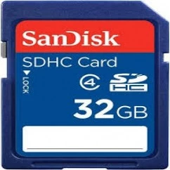 כרטיס זיכרון SD SanDisk SDHC 32GB