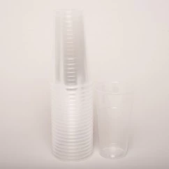 כוס פלסטיק PP חד פעמי 330 מ"ל 100 יח'