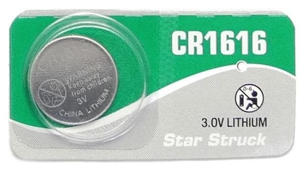 סוללה כפתור לתיום CR 1616