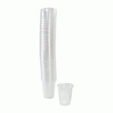 כוס פלסטיק PP חד פעמי בקרטון 180 מ"ל 3000 יח'