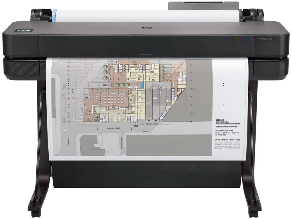 מדפסת פלוטר HP DesignJet T630 36-in‏ (5HB11A)